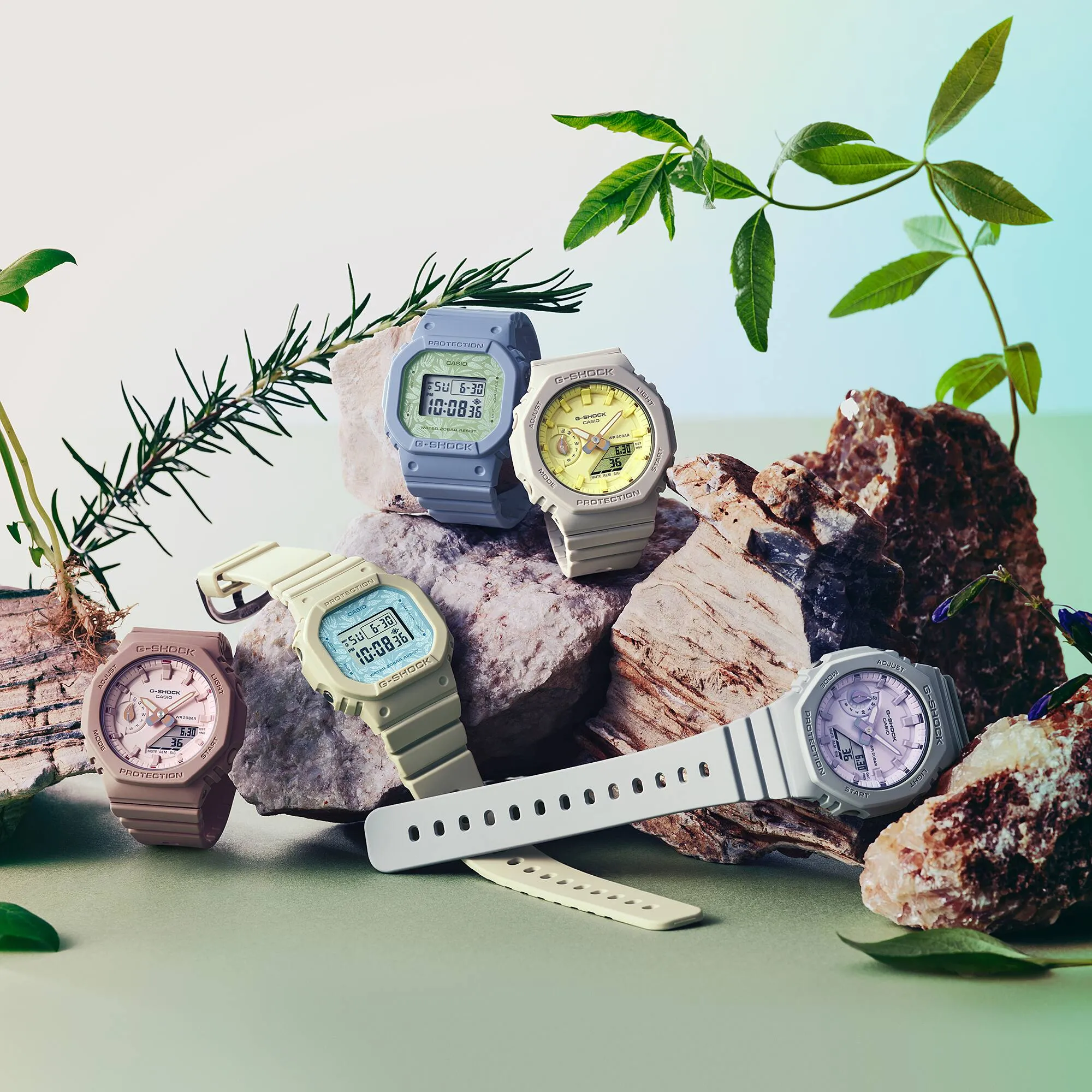 G Shock GMAS Mid-Size Casioak GMAS2100NC-4A2