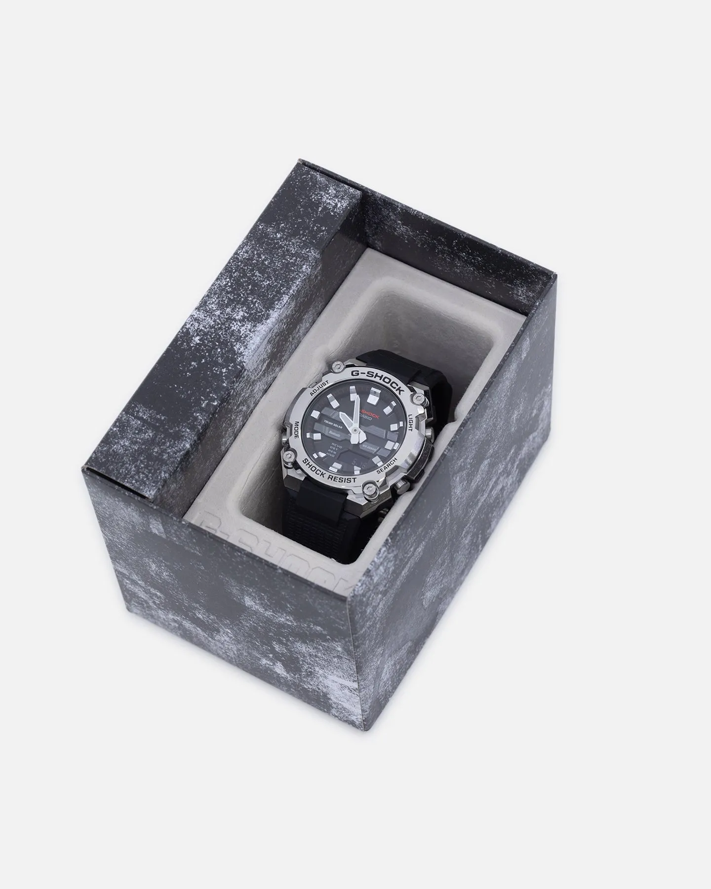 G-Shock GSTB600D-1A G-Steel Mid Thin Watch Black/Silver