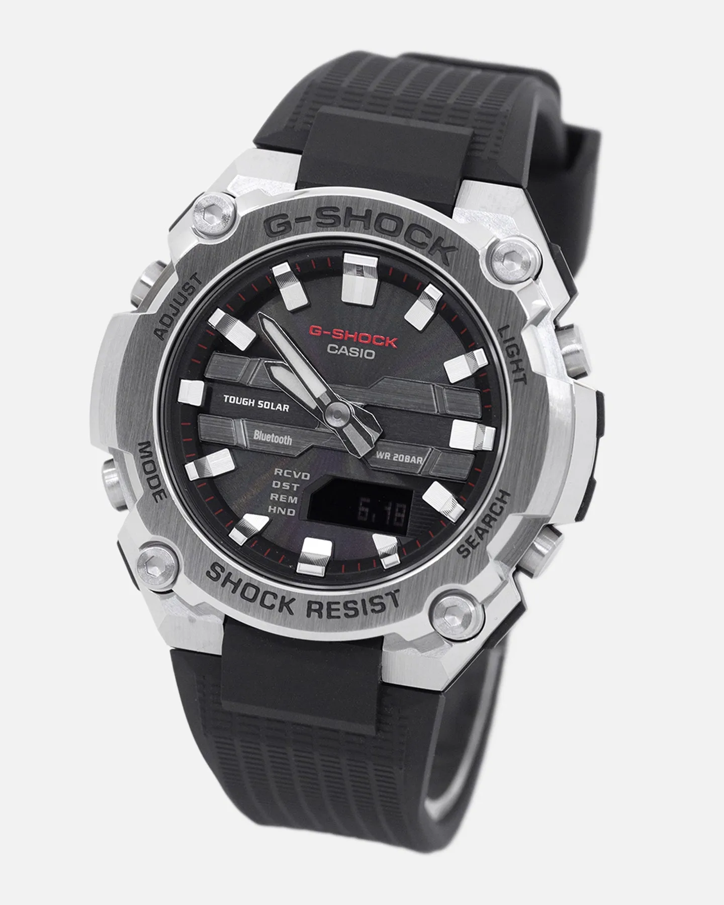 G-Shock GSTB600D-1A G-Steel Mid Thin Watch Black/Silver