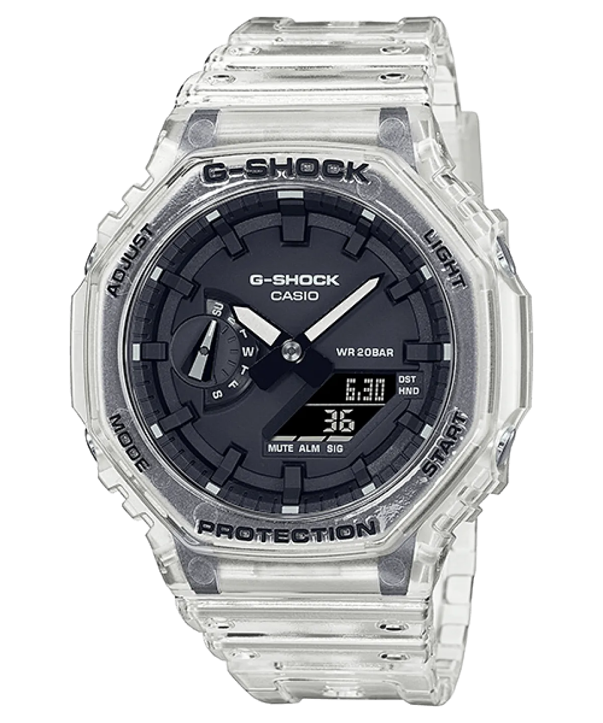 GA-2100SKE Series Watch - Transparent