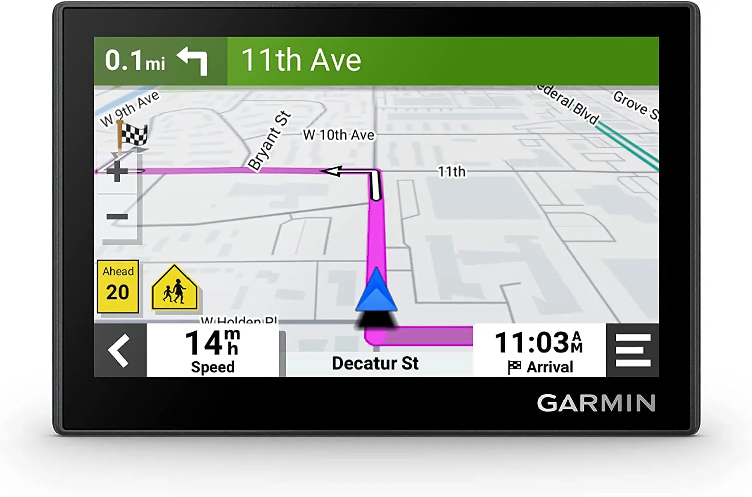 Garmin Drive 53 & Traffic 5" High-Resolution Touchscreen GPS Navigator