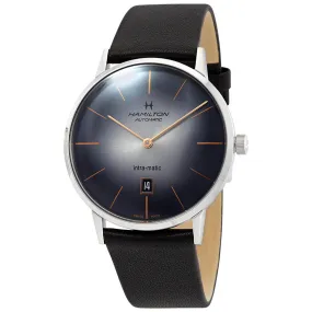 Hamilton Intra-matic Automatic Black Dial Men's Watch H38755781