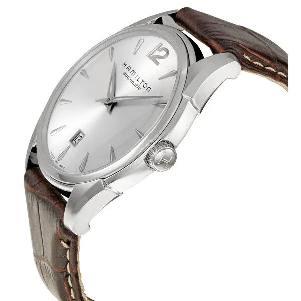 Hamilton Jazzmaster Slim Automatic Silver Dial Men's Watch H38615555