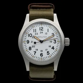 Hamilton - Khaki Field Mechanical White Dial H694390