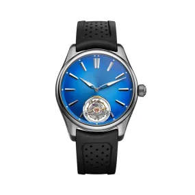 H.Moser & Cie Pioneer Tourbillon Artic Blue