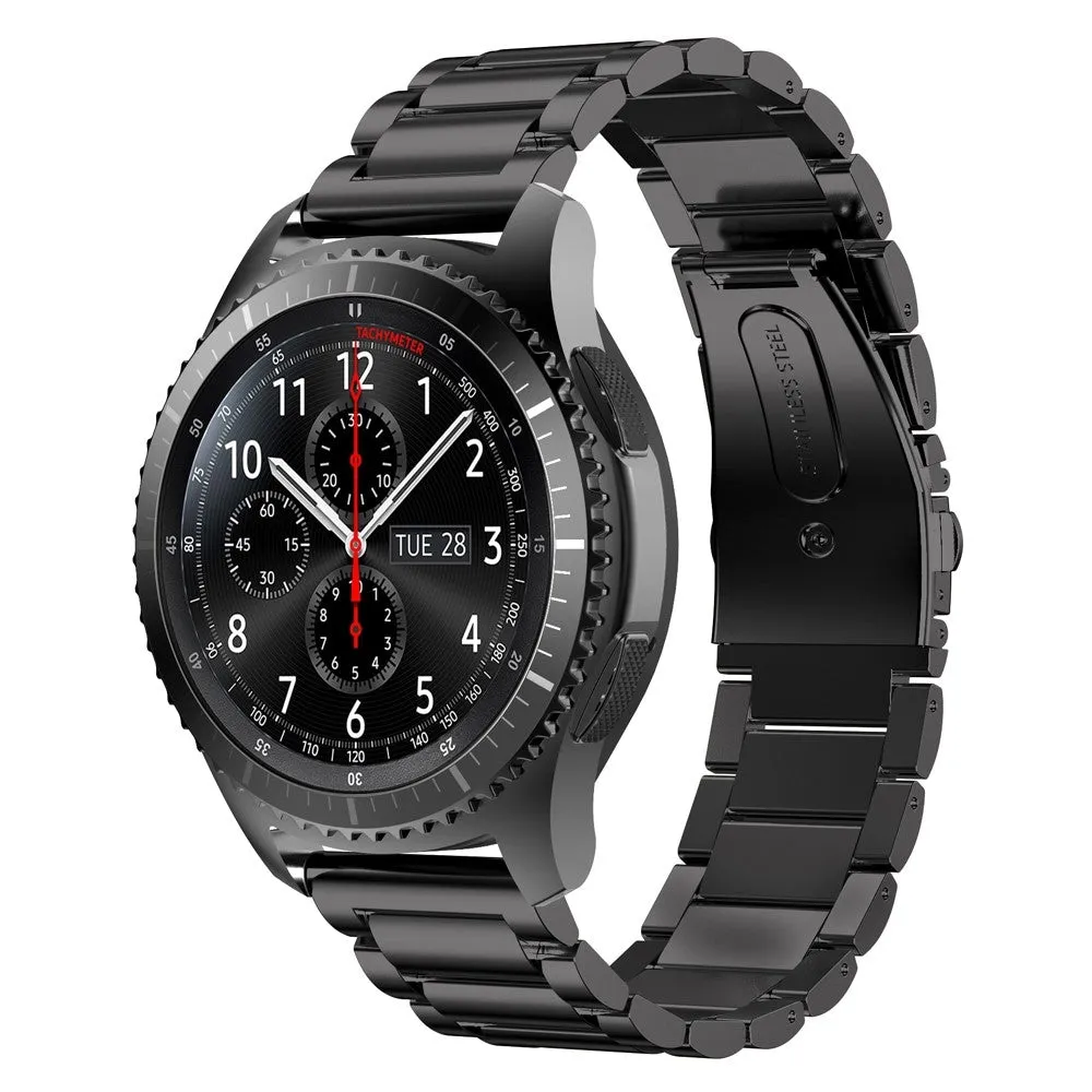 Huawei stainless steel bracelet with 22mm bar width - Black