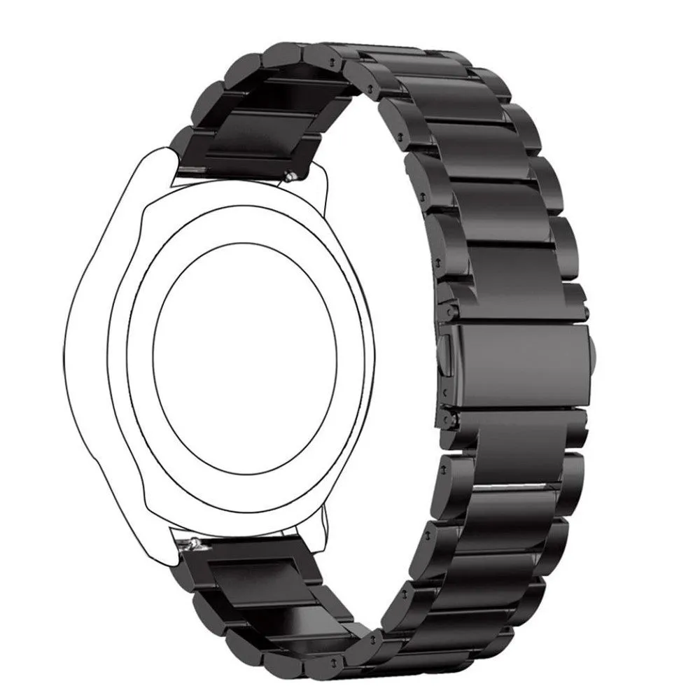 Huawei stainless steel bracelet with 22mm bar width - Black