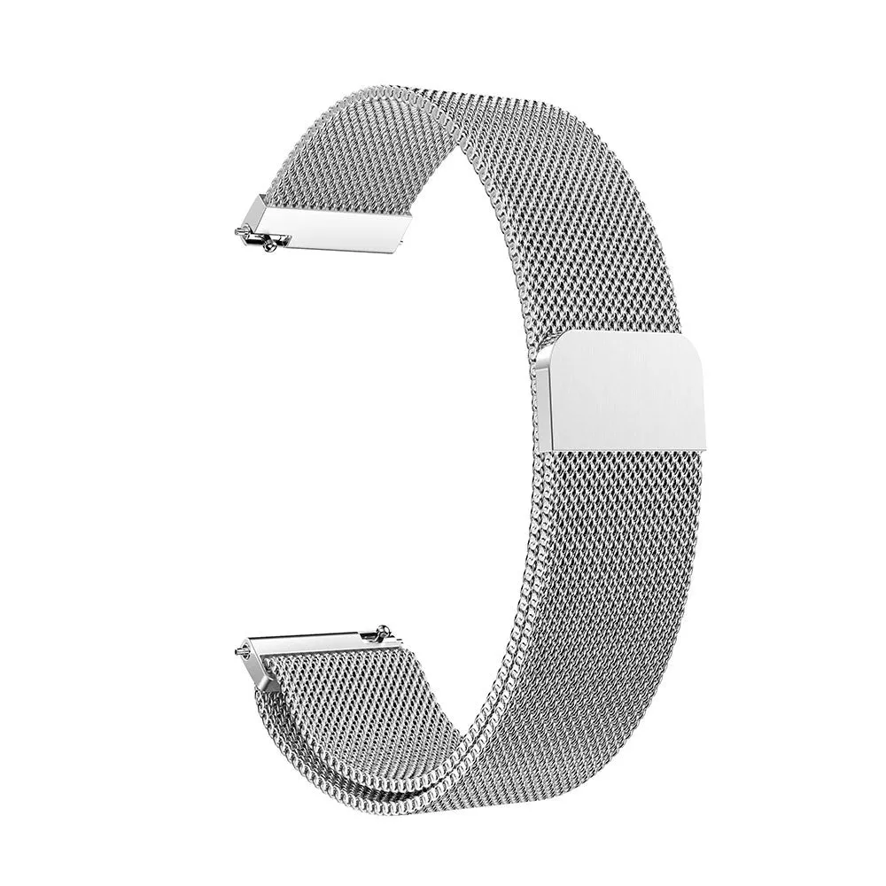 Huawei stainless steel magnetic bracelet Milanaise with 20mm bar width - silver