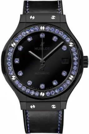 Hublot Classic Fusion Lacquered Black Dial Automatic Men's Watch 565.CX.1210.VR.1201