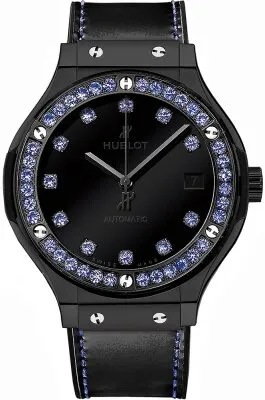 Hublot Classic Fusion Lacquered Black Dial Automatic Men's Watch 565.CX.1210.VR.1201