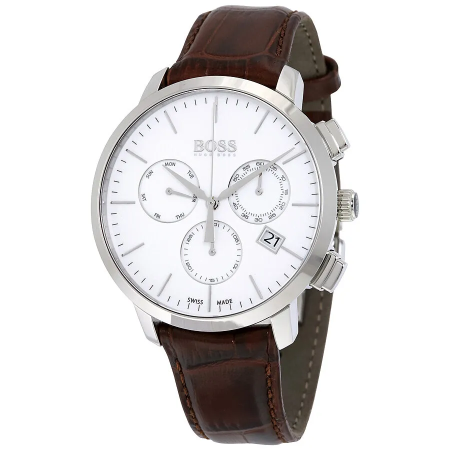 Hugo Boss Swiss Made Slim Chronograph Men's Watch 1513263