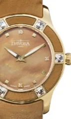 Irisea Quartz Swiss-Made Brown Brown Ladies Watch 16756885