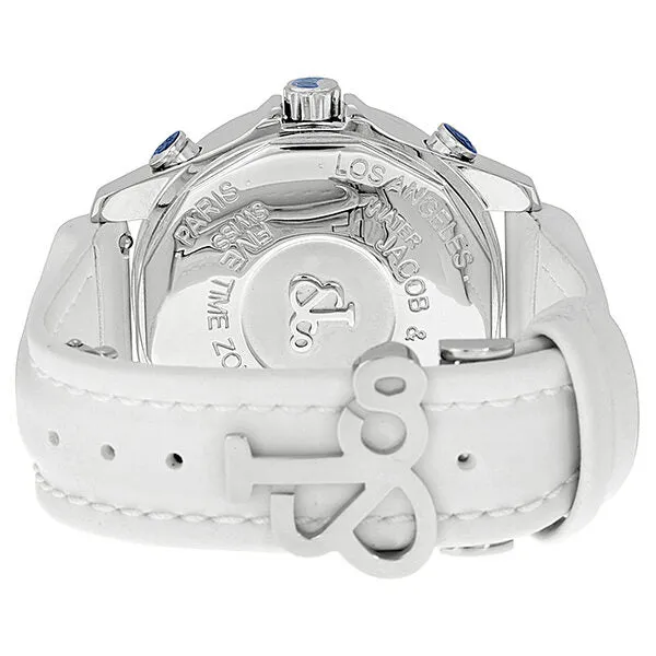 Jacob and Company Five Time Zones Diamond Mother of Pearl Dial Unisex Watch JCM24DA