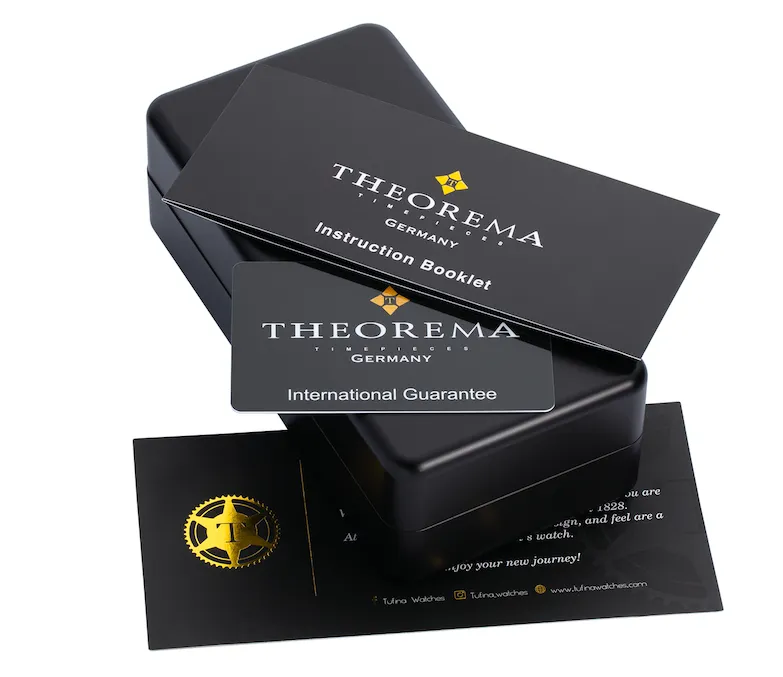 Limited Edition. Lugano Tourbillon by Theorema Germany - GM-904-4 |Gold|