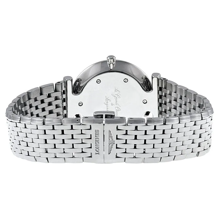 Longines La Grande Classique Black Dial Stainless Steel Ladies Watch L43080576 L4.308.0.57.6