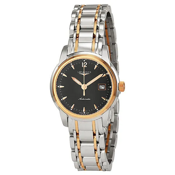 Longines Saint Imier Black Dial Two-tone Ladies Watch L2.563.5.52.7