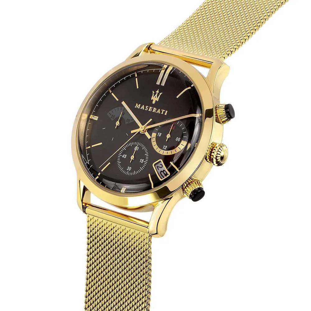 Maserati Ricordo Chronograph Black Dial Men's Watch R8873633003