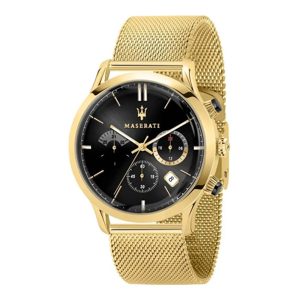 Maserati Ricordo Chronograph Black Dial Men's Watch R8873633003