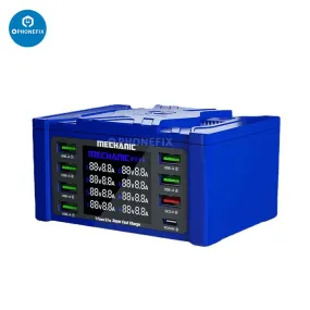 MECHANIC Wireless QC3.0 Charging Dock 8 Port LCD Display Fast Charger