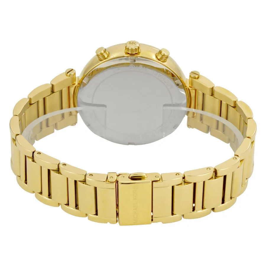 Michael Kors Sawyer Gold Dial Ladies Watch MK6362