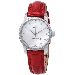 Mido Baroncelli Automatic Mother of Pearl  Diamond Dial Ladies Watch M76024697