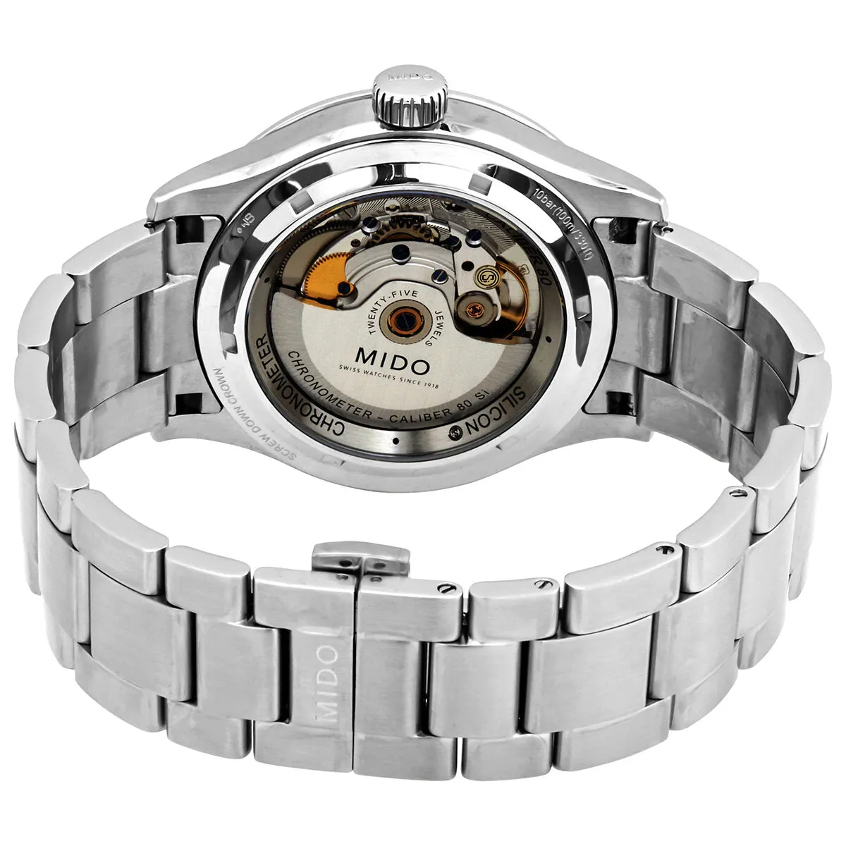 Mido Multifort Chronometer Automatic White Dial Men's Watch M038.431.11.031.00