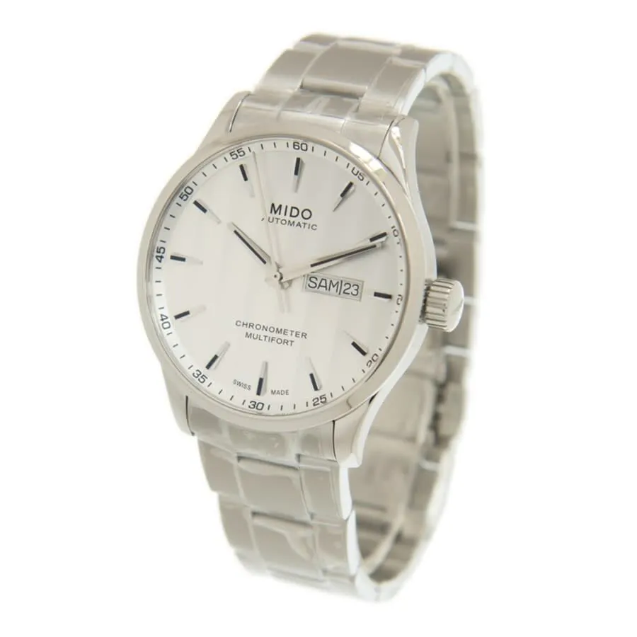 Mido Multifort Chronometer Automatic White Dial Men's Watch M038.431.11.031.00