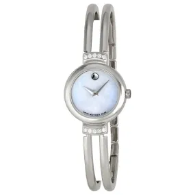 Movado Ladies Harmony Watch with White Mother of Pearl Dial 0606353