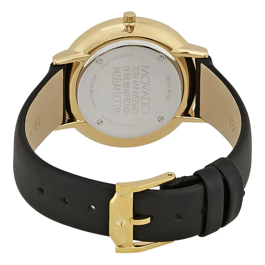 Movado Museum 70th Anniversary Black Dial Ladies Watch 0607137