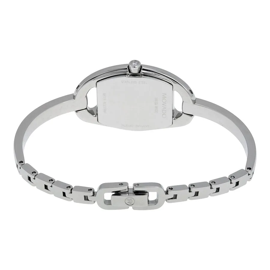 Movado Museum Mother of Pearl Dial Stainless Steel Bangle Ladies Watch 0606606