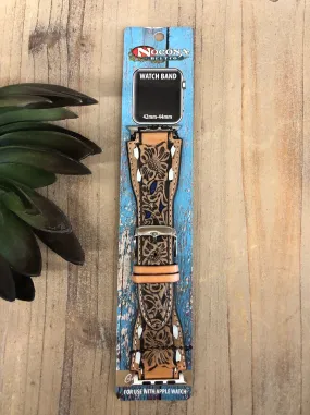 Nocona Belt Co. Leather Watch Band 42MM-44MM