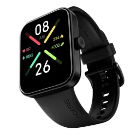 Noise Pulse Go Buzz Smart Watch with Advanced Bluetooth Calling, 1.69" TFT Display, SpO2, 7 days Battery - Jet Black