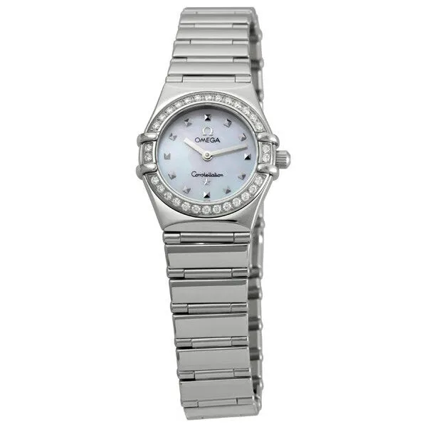 Omega Cindy Crawford Constellation My Choice Ladies Mini Watch 1465.71