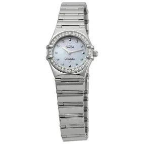 Omega Cindy Crawford Constellation My Choice Ladies Mini Watch 1465.71