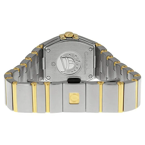 Omega Constellation Champagne Diamond Dial Steel and Yellow Gold Ladies Watch 12325246058002