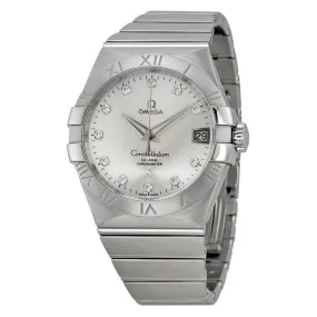 Omega Constellation Chronometer Automatic Silver Dial Men's Watch 12310382152001 123.10.38.21.52.001