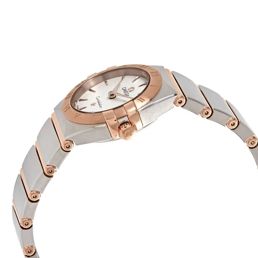 Omega Constellation Manhattan Quartz Silver Dial Ladies Watch 131.20.25.60.02.001