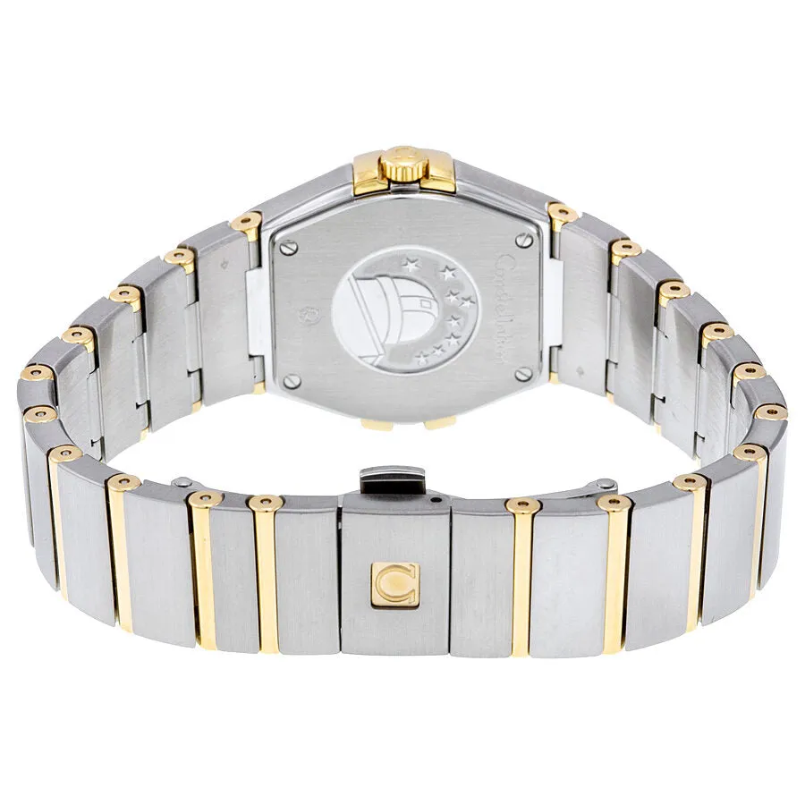 Omega Constellation Mother of Pearl Dial Stainless Steel and 18kt Yellow Gold Watch 123.20.27.60.55.008
