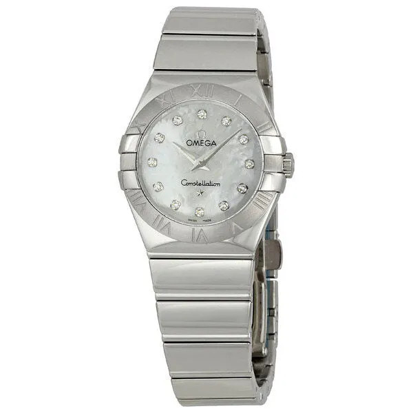Omega Constellation Mother of Pearl Ladies Watch 123.10.27.60.55.002