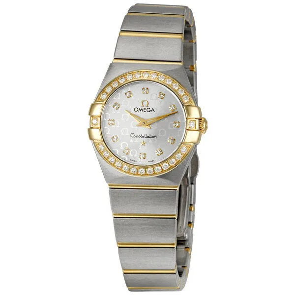 Omega Constellation Two-tone Ladies Watch 12325246052002 123.25.24.60.52.002