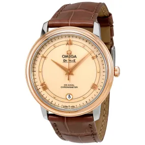 Omega De Ville Automatic Stainless Steel & Rose Gold Unisex Watch 424.23.37.20.09.001