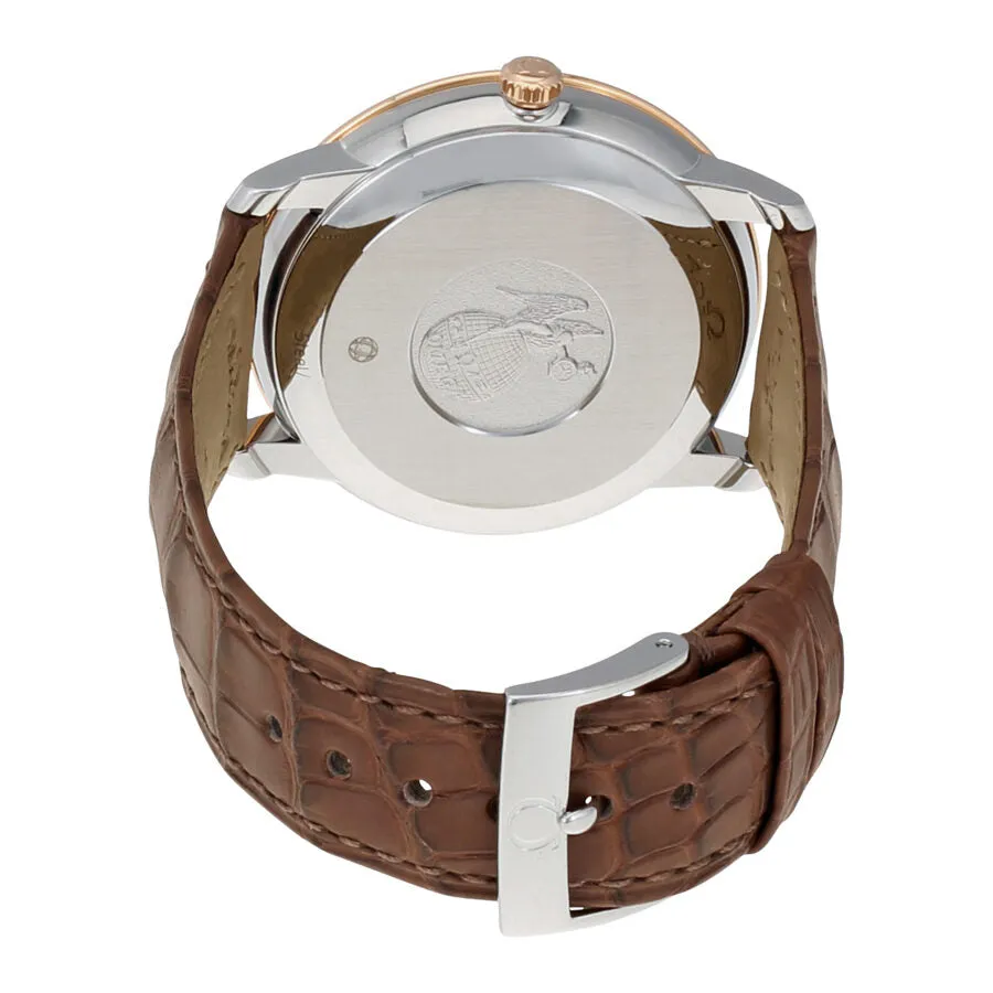 Omega De Ville Automatic Stainless Steel & Rose Gold Unisex Watch 424.23.37.20.09.001