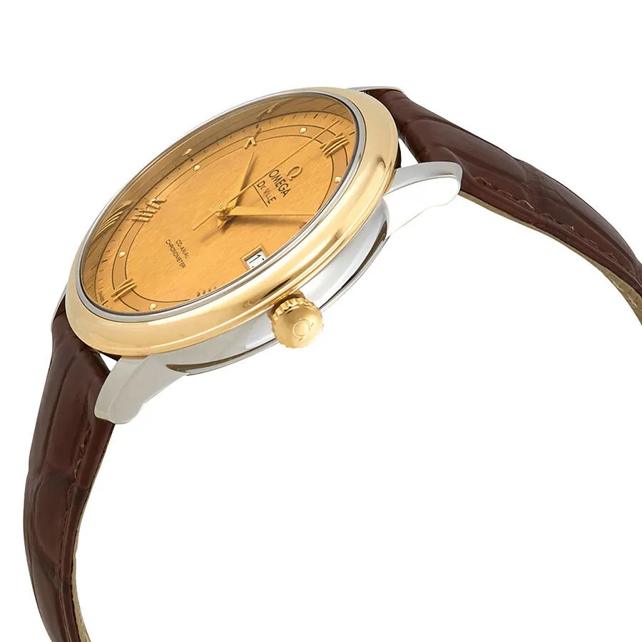 Omega De Ville Prestige Automatic Champagne Dial Men's Watch 424.23.40.20.08.001