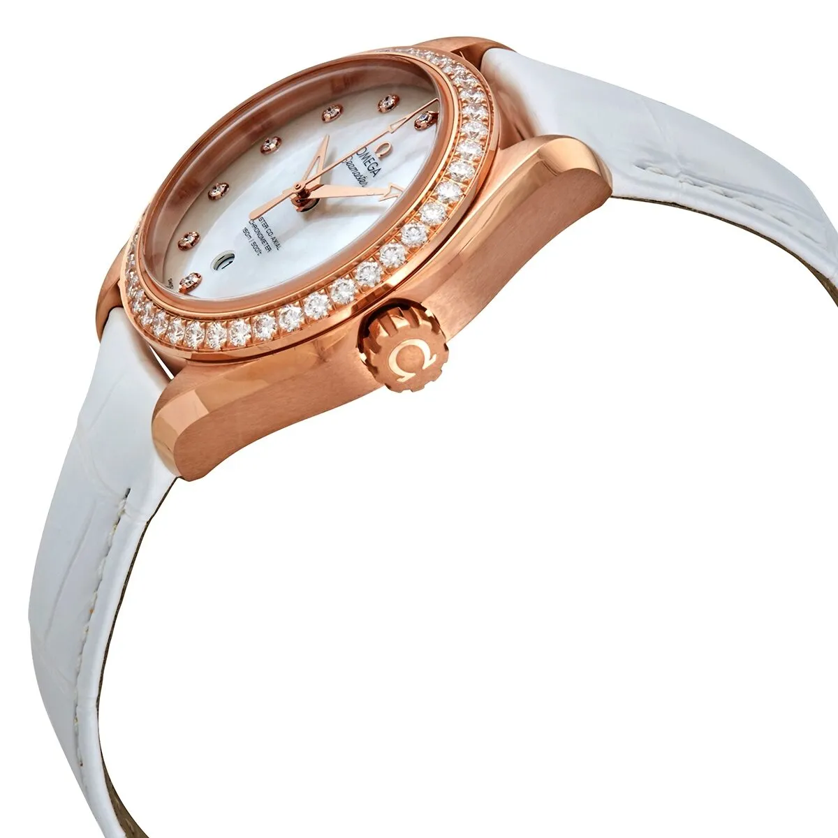 Omega Seamaster Aqua Terra Diamond Ladies Watch 231.58.34.20.55.003
