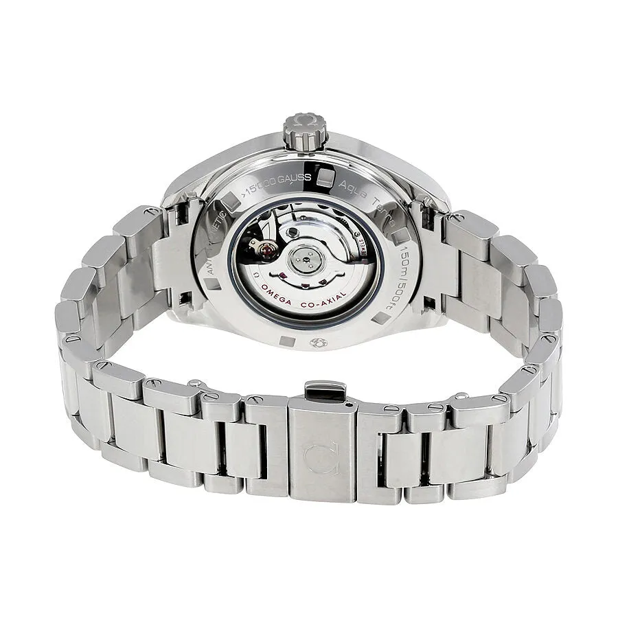 Omega Seamaster Aqua Terra White Mother of Pearl Automatic Diamond Dial 34 mm Ladies Watch 231.10.34.20.55.002