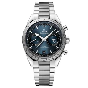 OMEGA Speedmaster '57 Chronograph 40.5mm Blue Dial Manual Wound Gents Watch 33210415103001