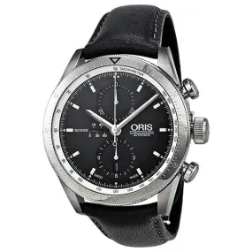 Oris Artix Chronograph Automatic Black Dial Men's Watch 674-7661-4174LS