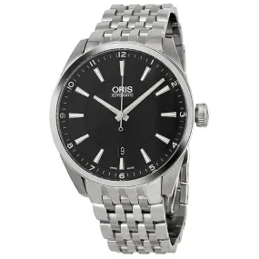 Oris Artix Date Automatic Black Dial Steel Men's Watch 01 733 7642 4054 07 8 21 80