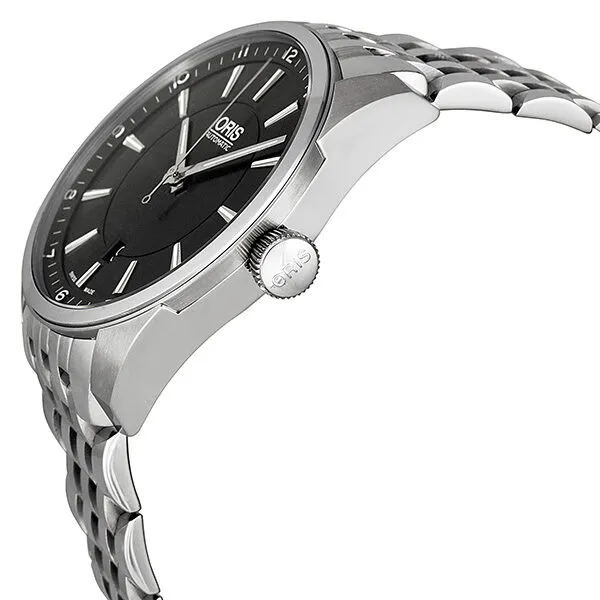 Oris Artix Date Automatic Black Dial Steel Men's Watch 01 733 7642 4054 07 8 21 80