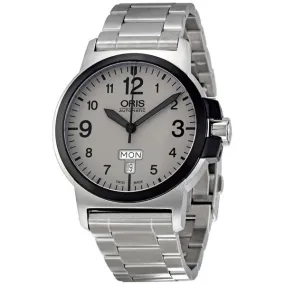 Oris BC3 Advanced Day Date Stainless Steel Automatic Men's Watch 73576414361MB 01 735 7641 4361 07 8 22 03